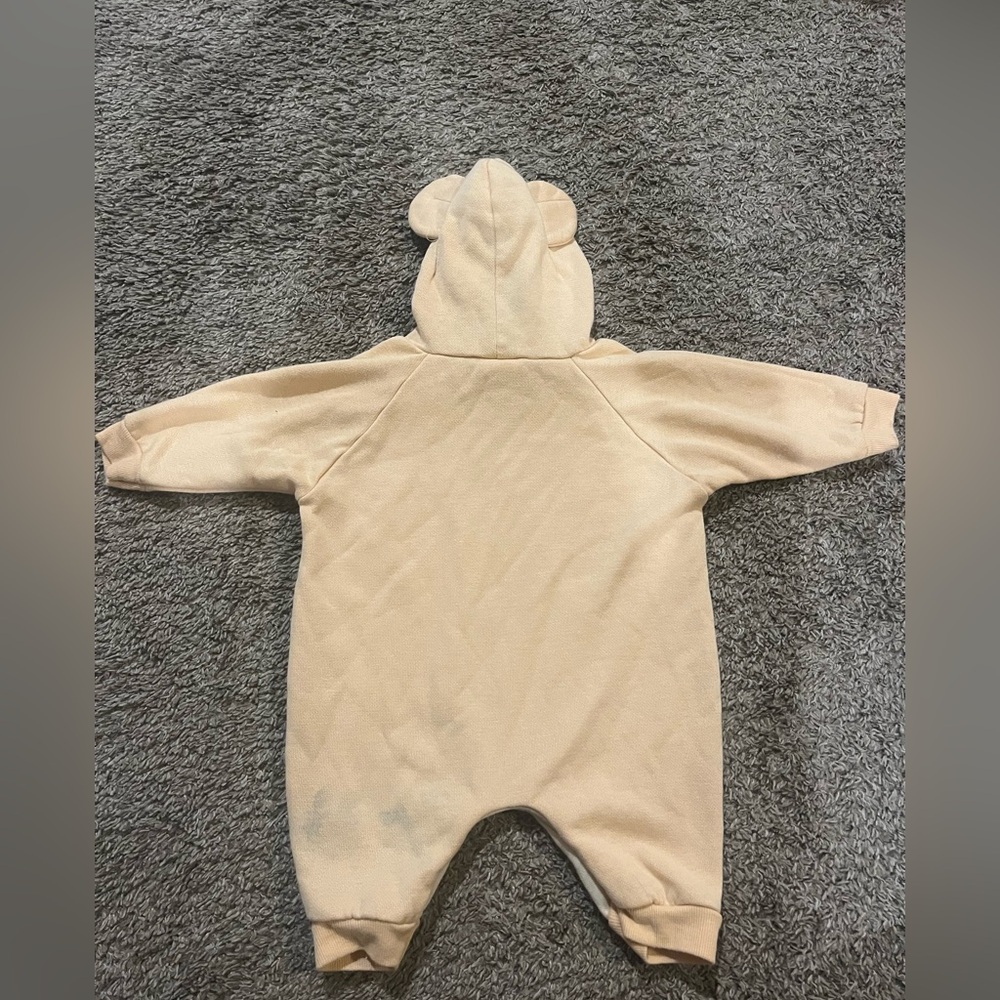 Vintage Lion King Nala Costume Outfit One Piece 2 Two Toned Ears Hood - Picture 6 of 8